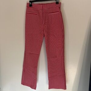 Zara Gingham Dress Pants